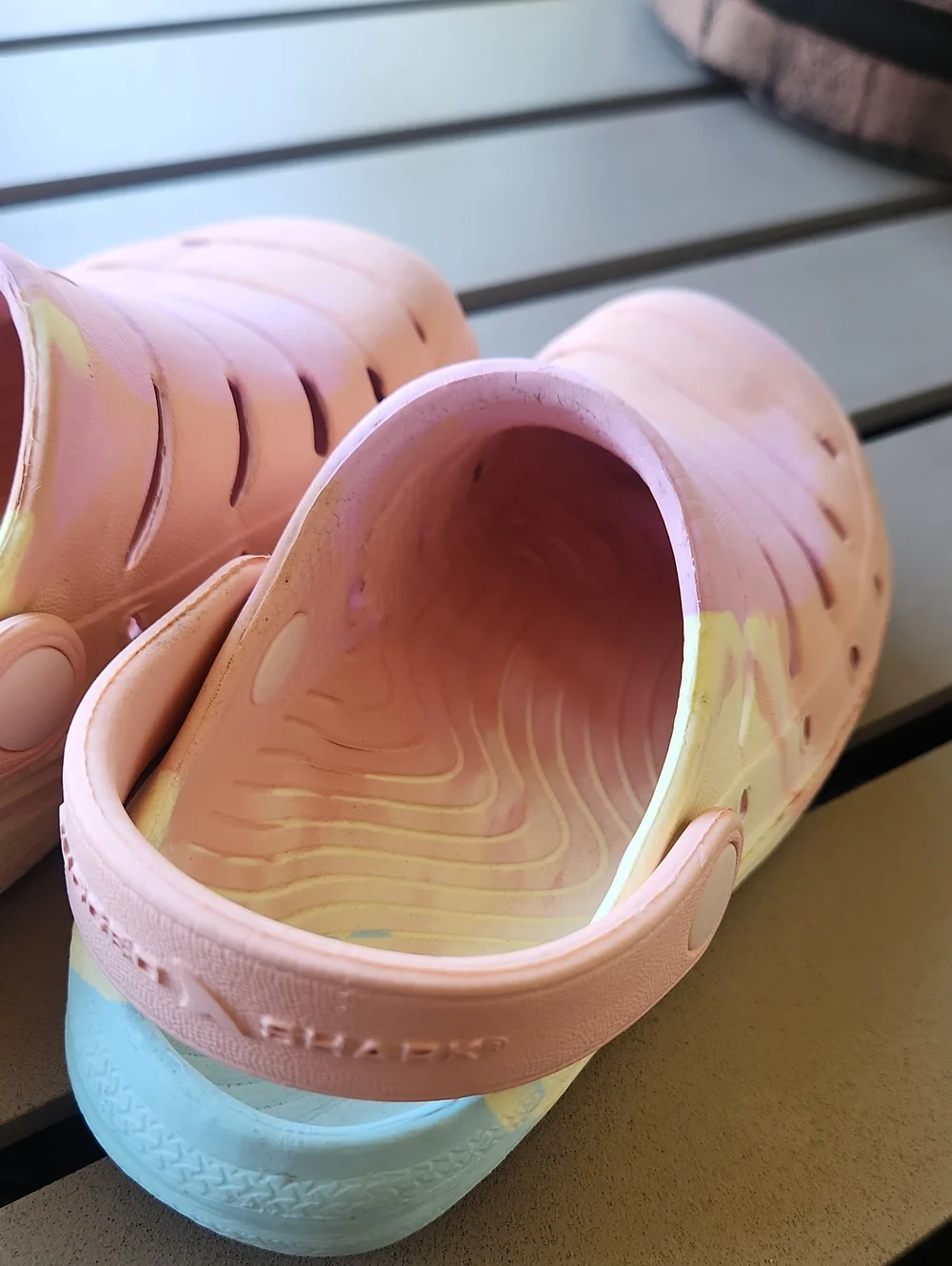 Rugged Shark Toddler Molded EVA Clogs